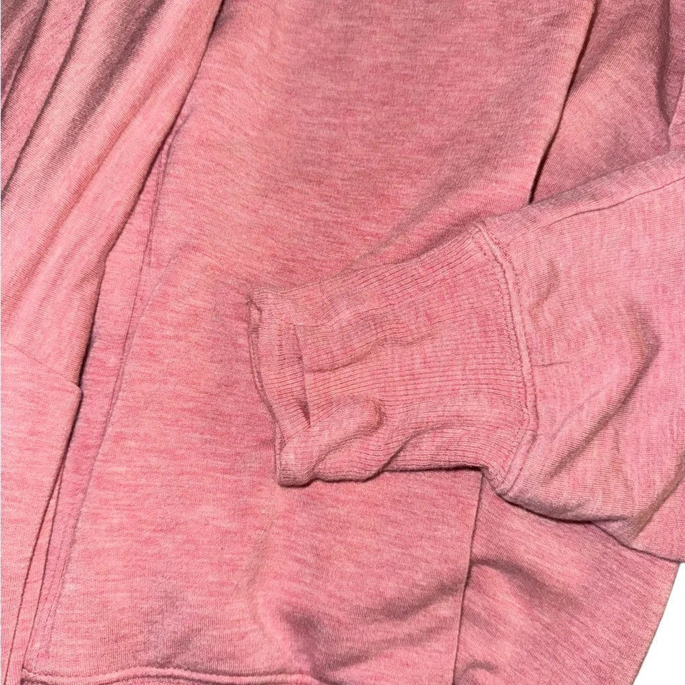 Athleta Apollo Conch Pink Heather Crewneck Sweatshirt Women’s Small - Picture 6 of 8